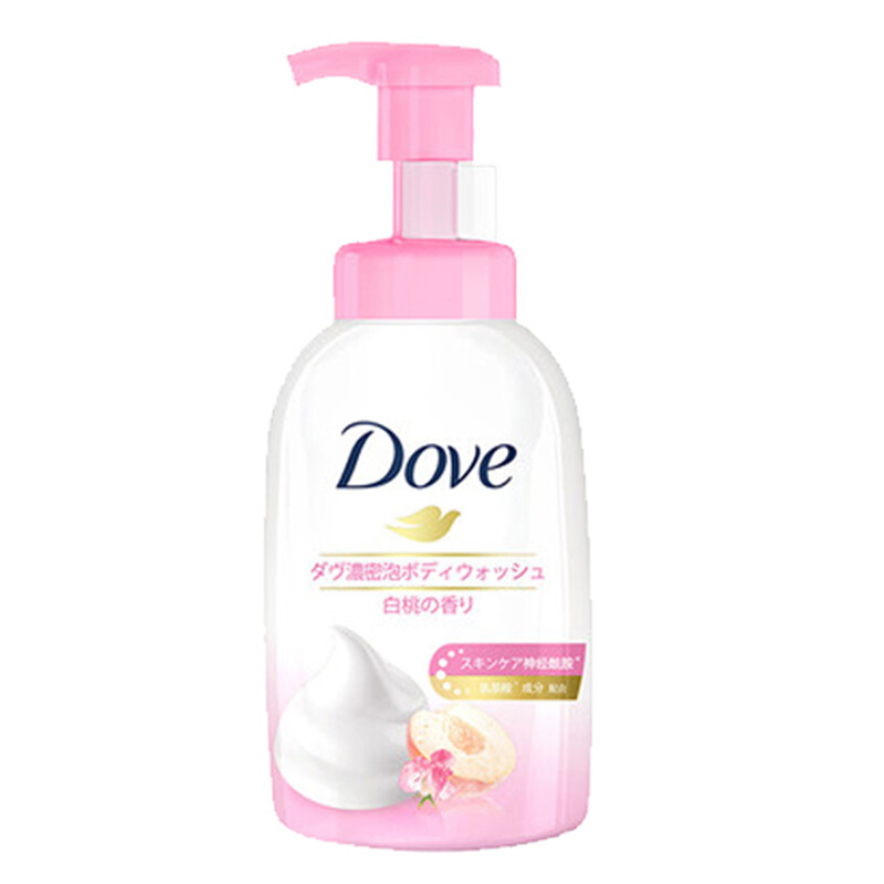 Dove 多芬 浓密沐浴泡泡 白桃果香 400ml 39.9元