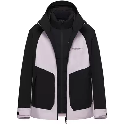 天降礼金：波司登 三合一户外防风防雨鹅绒羽绒服 611.2元+35元淘金币 (限今