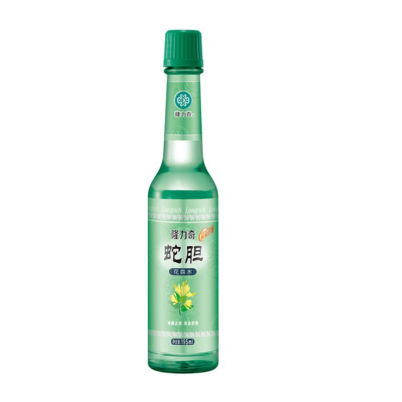 隆力奇 蛇胆花露水 195ml 清凉舒爽 2元（需用券）