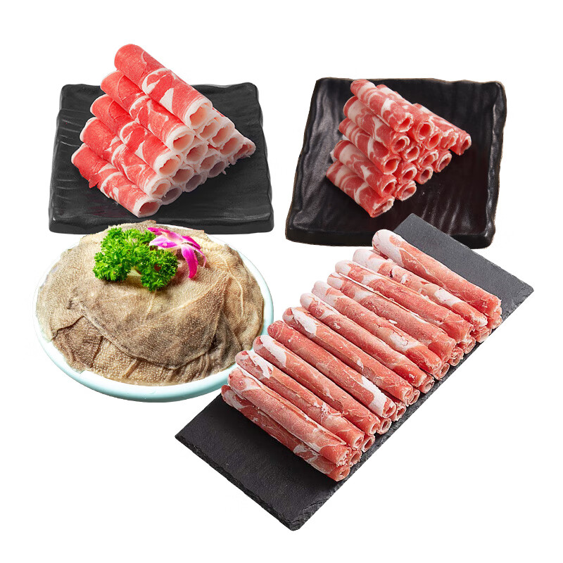 东来顺 家庭火锅套餐 1800g 羊肉卷 3-5人 149元