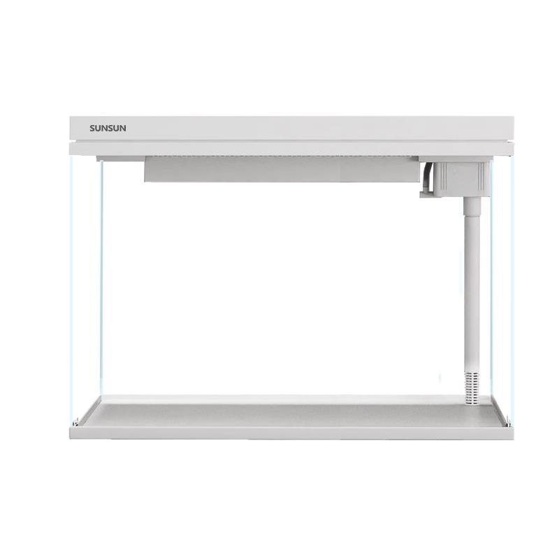 森森 超白鱼缸一体缸自循环客厅桌面小型家用水族箱HEJ-380 63.75元（需用券
