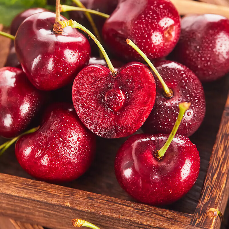京农超 头樱预定！山东大樱桃 净重4斤 中果22-26mm 59.9元