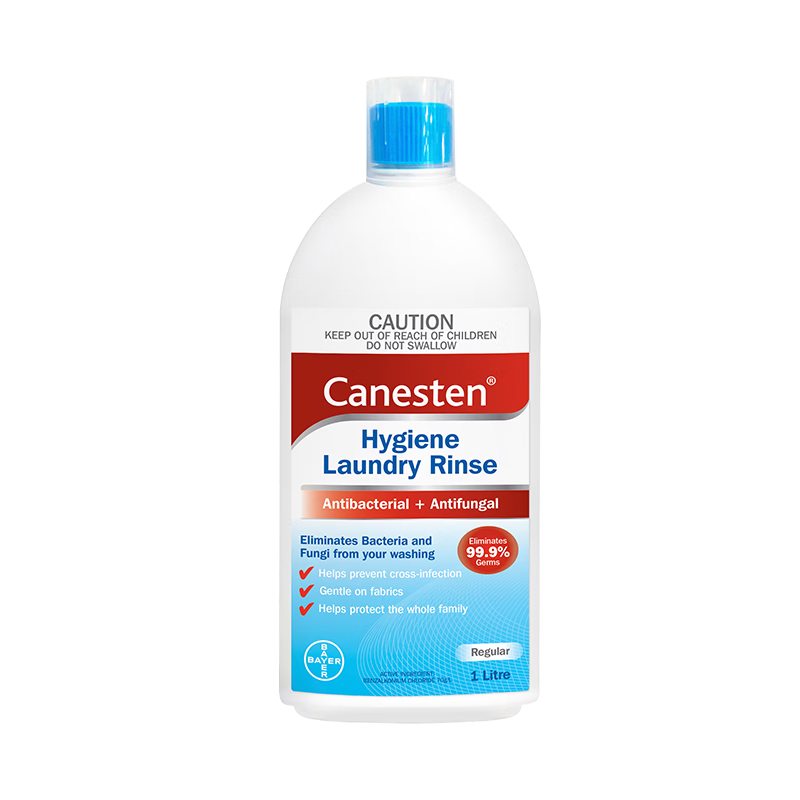 PLUS会员：Canesten 凯妮汀 衣物除菌液 1L 清新海洋味*4件 153.2元（需领券，合38