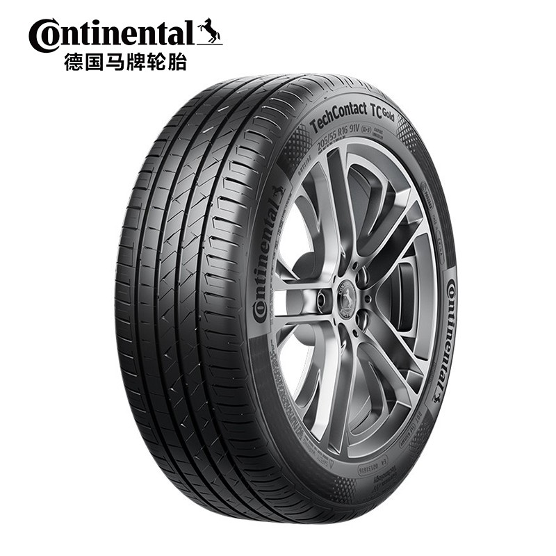 Continental 马牌 德国马牌轮胎 TechContact TCGold 途虎包安装 205/55R16 91V 411.84元