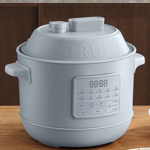 BRUNO BZK-YLG01 电压力锅 3L 海盐蓝 449元（需用券）
