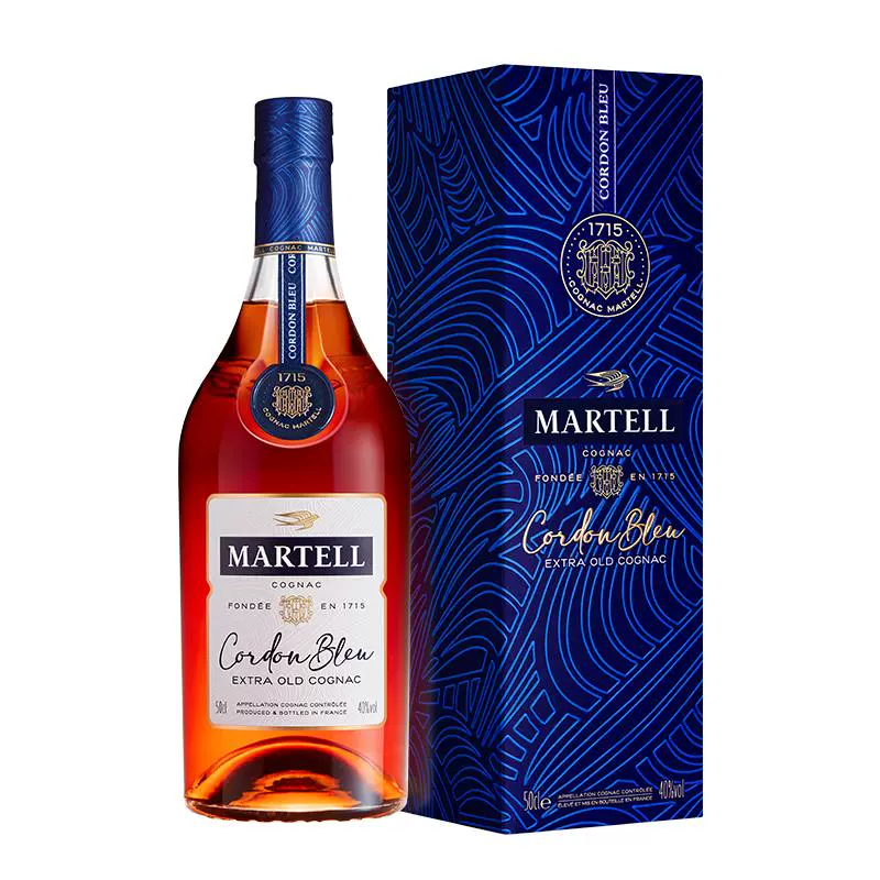 MARTELL 马爹利 蓝带 xo 干邑白兰地 40%vol ￥909