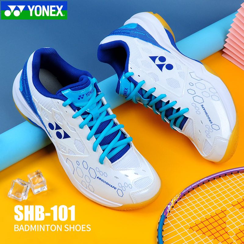 YONEX 尤尼克斯 羽毛球鞋男款女yy超轻减震SHB101CR梅西球迷球鞋 208元（需用券