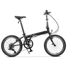 DAHON 大行 折叠自行车20英寸8级变速经典P8单车KBC083 黑色高配款-京仓 3383.02元