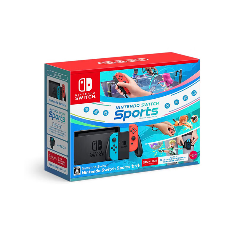 PLUS会员：Nintendo 任天堂 Switch续航版 Switch运动游戏套装 1611.55元（需用券）