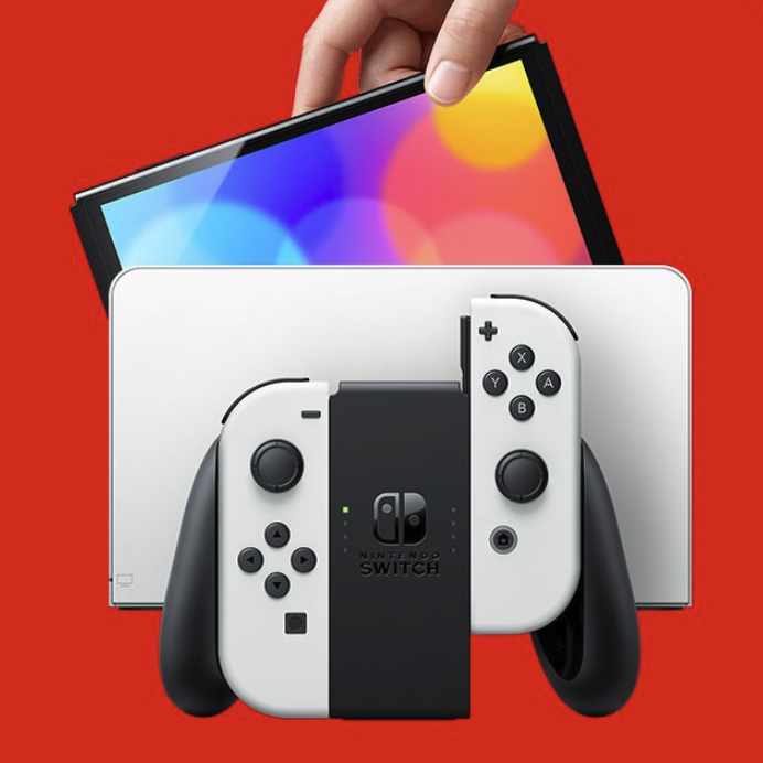 百亿补贴：Nintendo 任天堂 日版 Switch OLED 游戏主机 白色 日版 1658元