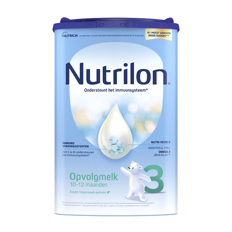 Nutrilon 诺优能 荷兰牛栏（Nutrilon）荷兰牛栏奶粉 3段 800g 140.38元（需买5件，