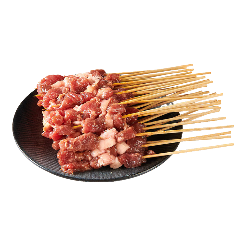 Plus会员:首食惠羊肉串1500g(100串)*2件 151.2元（合75.6元/件）