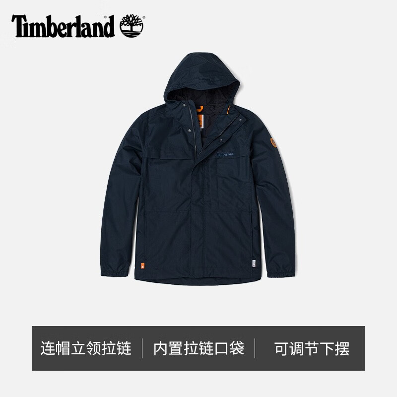 PLUS会员：Timberland 工壳系列 男款户外防水冲锋外套 A695W 1050元包邮（双重优