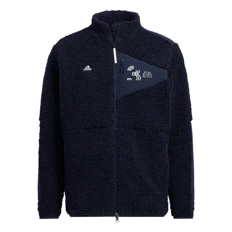 adidas 阿迪达斯 男冬季高尔夫运动加厚保暖仿羊羔绒夹克外套HG5779 ￥299