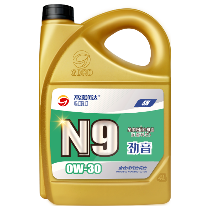 高德润达 PAO酯类 全合成机油 0W-30 SN级 4L 66.8元