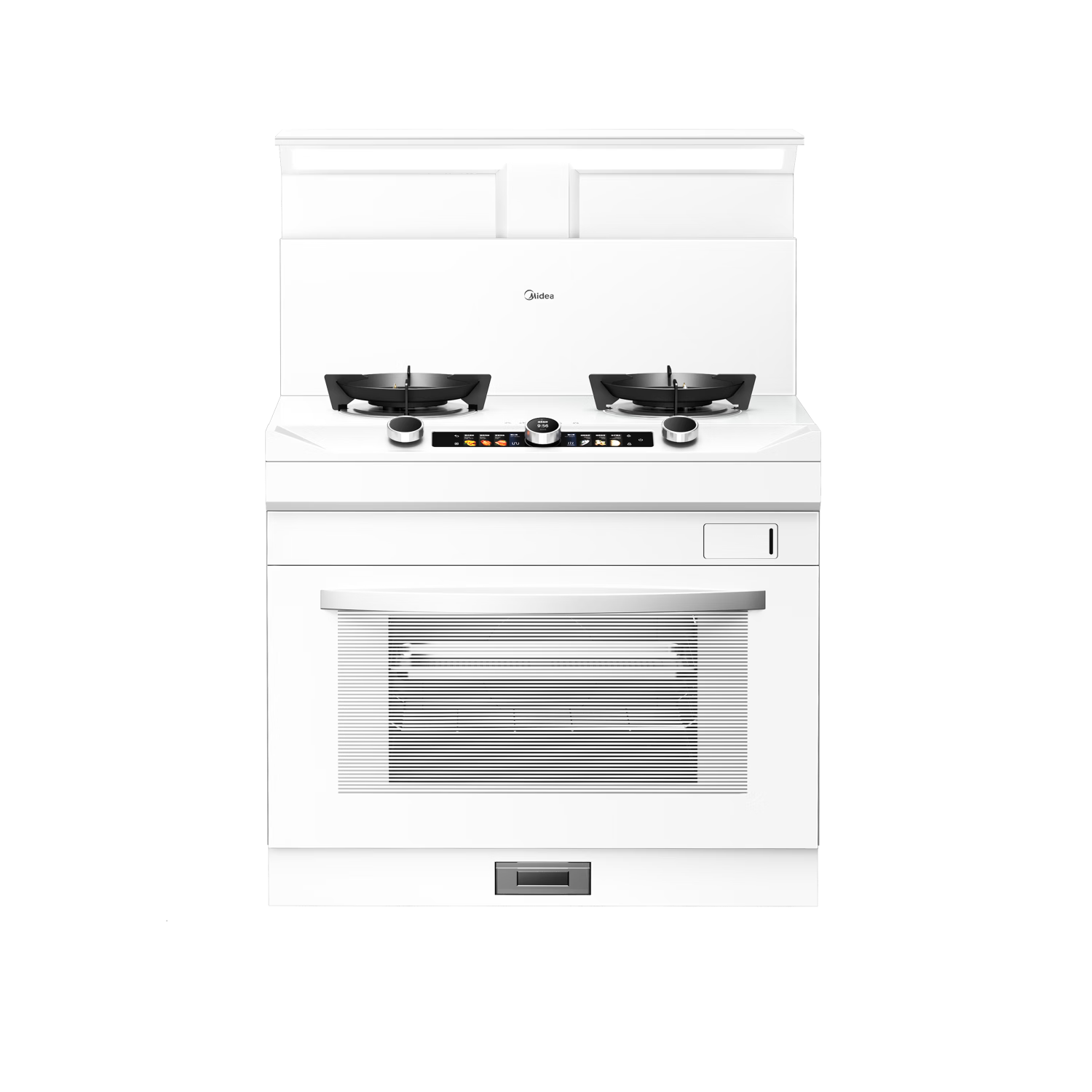 PLUS会员:Midea 美的 晴空白色FX90W 集成灶一体式 蒸烤一体机 变频26风量油烟机 JJZT-FX90W 6032.04元(需领券,凑单)