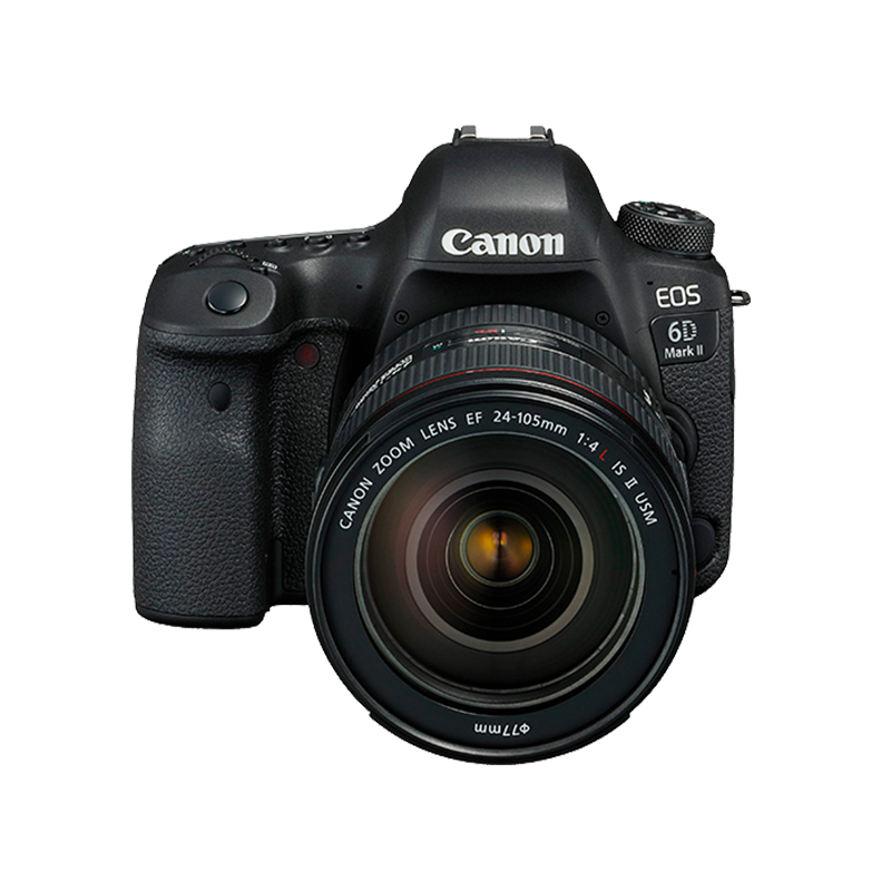 限上海、PLUS：Canon 佳能 EOS 6D2 全画幅专业单反相机 L级24-105标准镜头套装 122