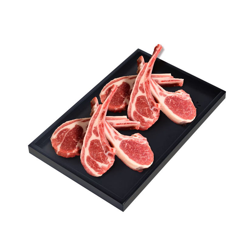 边塞风 宁夏盐池滩羊法式羊排2斤（拍2件赠送法式羊腱2斤） 139元