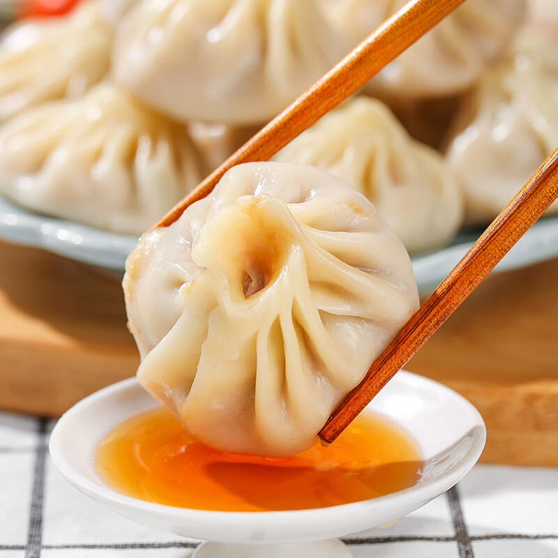 东来顺 布里亚特牛肉包子 200g*7件 手工制作 11.34元/件 (共79.38元)