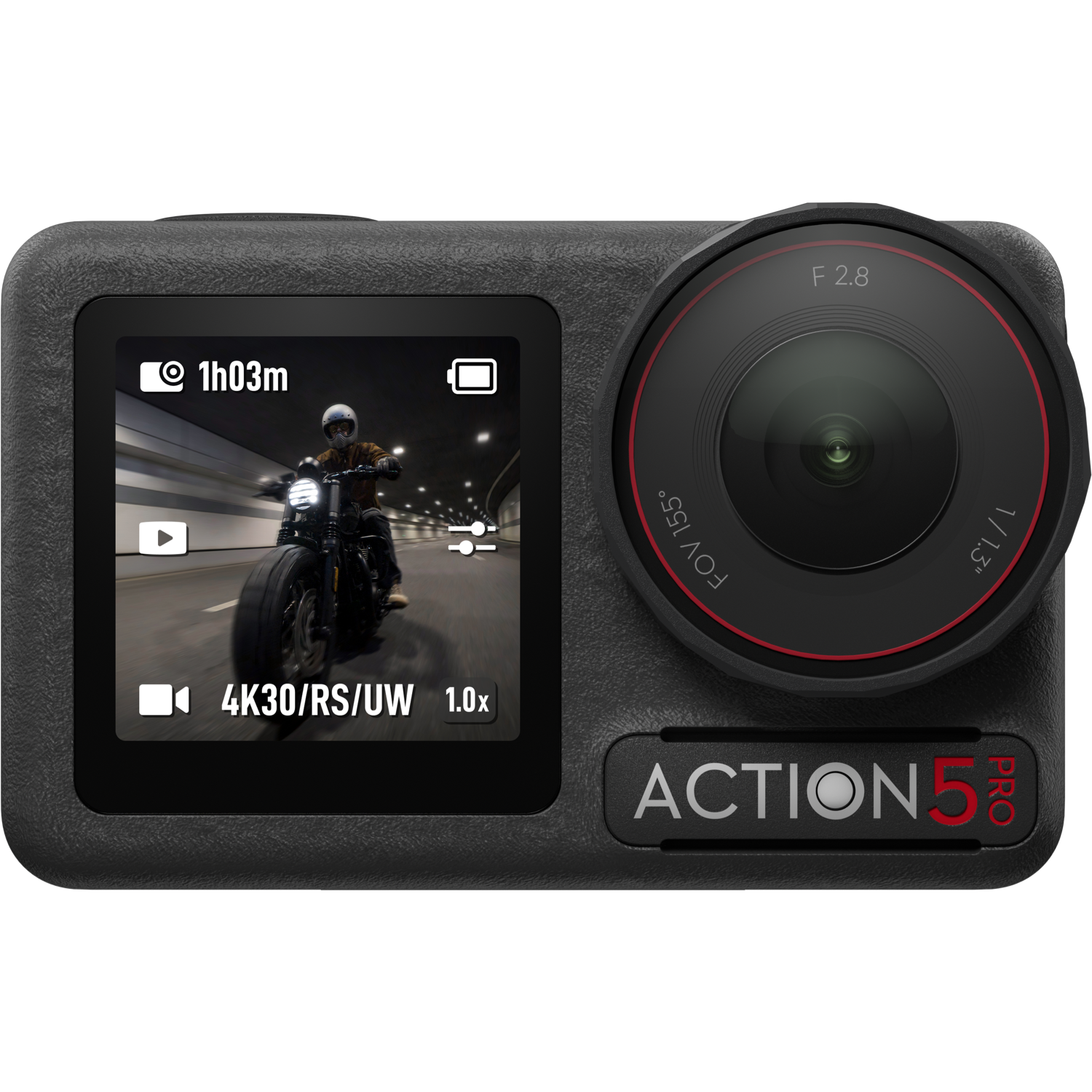 大疆 Osmo Action 5 Pro 运动相机 标准套装 黑色 1732.3元
