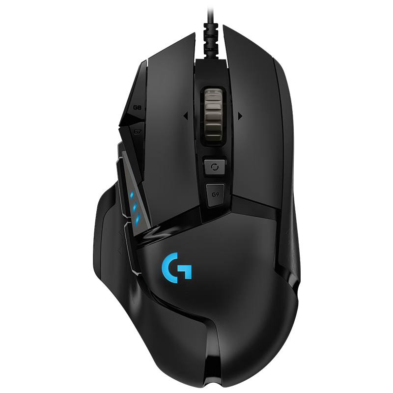 plus会员：罗技（G）G502HERO 有线游戏电竞鼠标 逻辑鼠标 217.91元