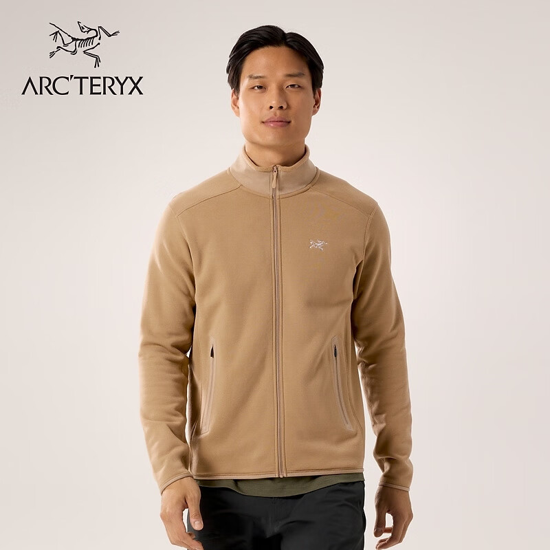 ARC'TERYX 始祖鸟 ARC’TERYX始祖鸟 KYANITE JACKET 保暖 男子 抓绒衫 CANVAS/砂陶棕 M 2