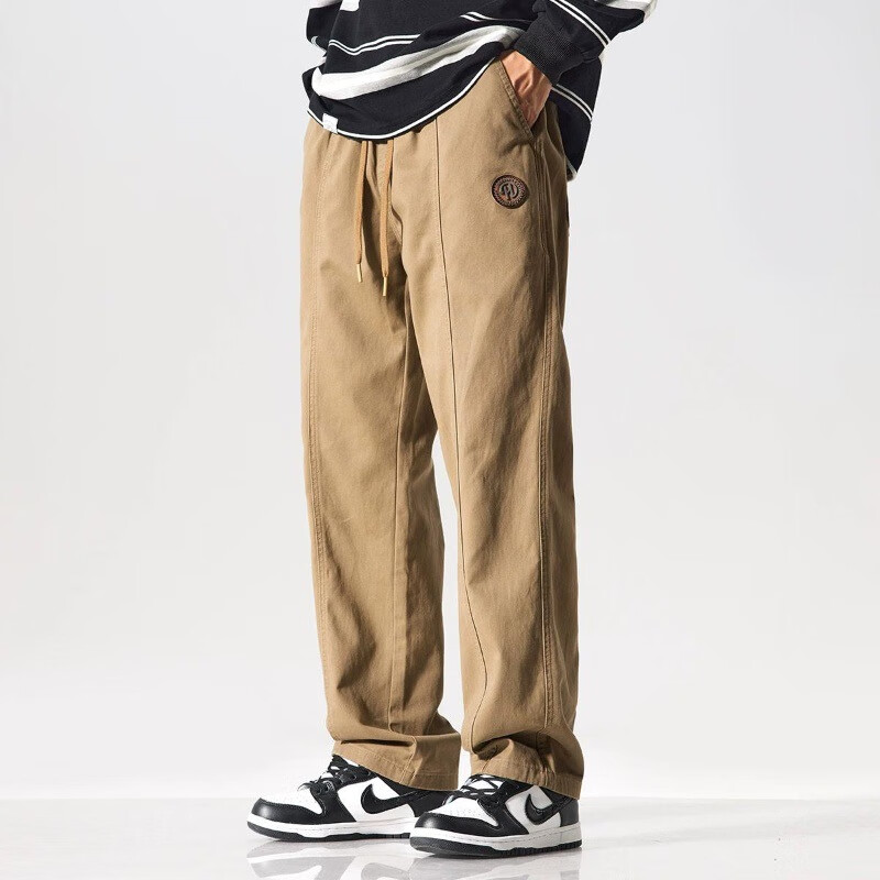 WEISSVEYRON 美式复古工装裤【90%棉+10%粘纤】 49元（需用券）