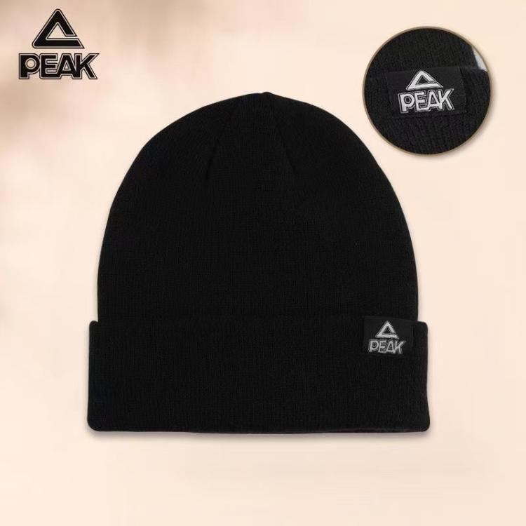 匹克 针织帽子男士冬季潮牌大头围包头冷帽韩版百搭保暖毛线帽女显脸小 16