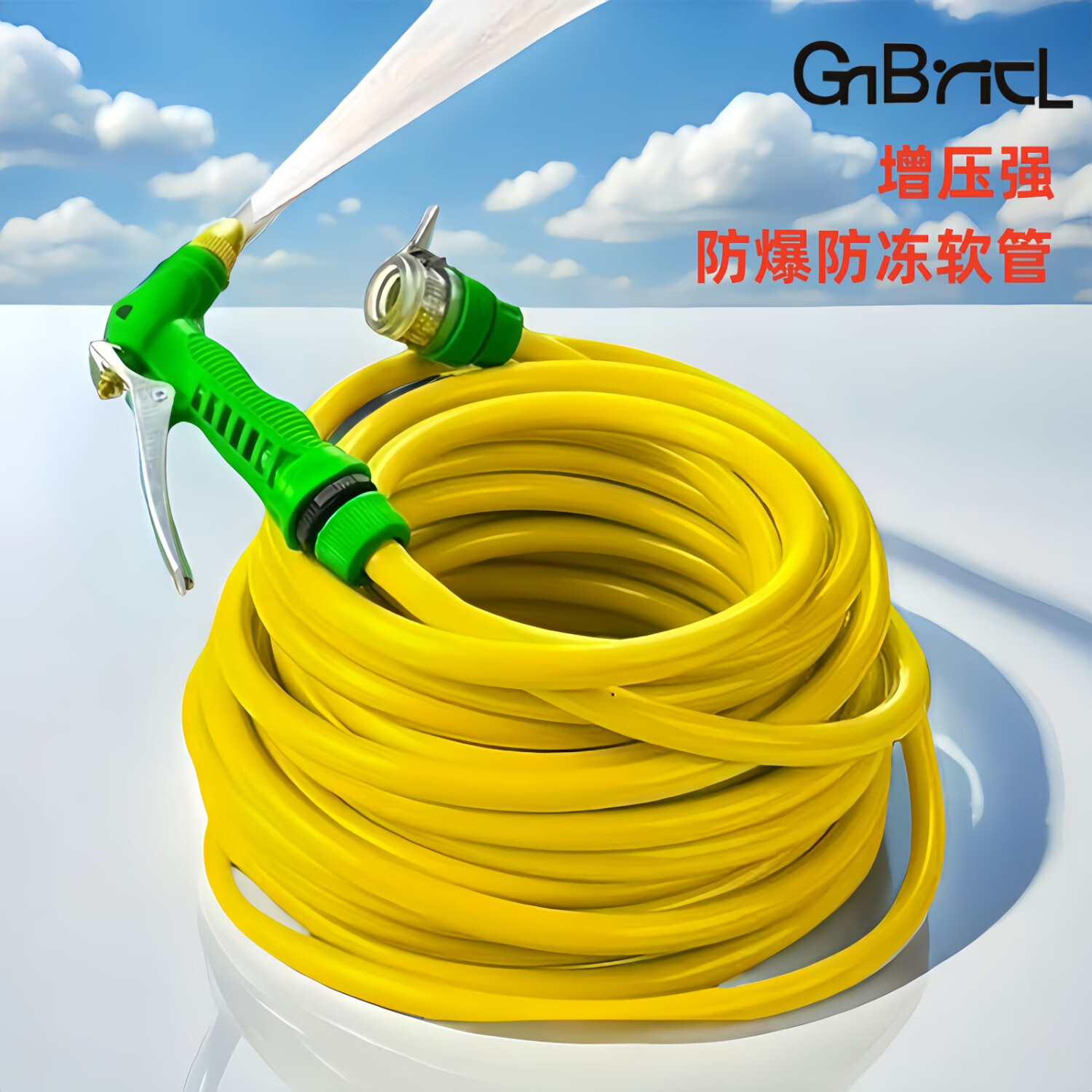 GNBRICL 高压洗车水枪 10米水管+水枪+接头 19.75元（需用券）