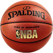 SPALDING 斯伯丁 NBA比赛用球系列 PU篮球 76-167Y 橘色 7号/标准 139元