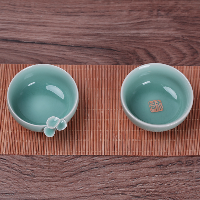 君合瑞祥 西泠印社集团李叔同茶具礼盒龙泉青瓷大师创意茶杯盖碗套装礼物