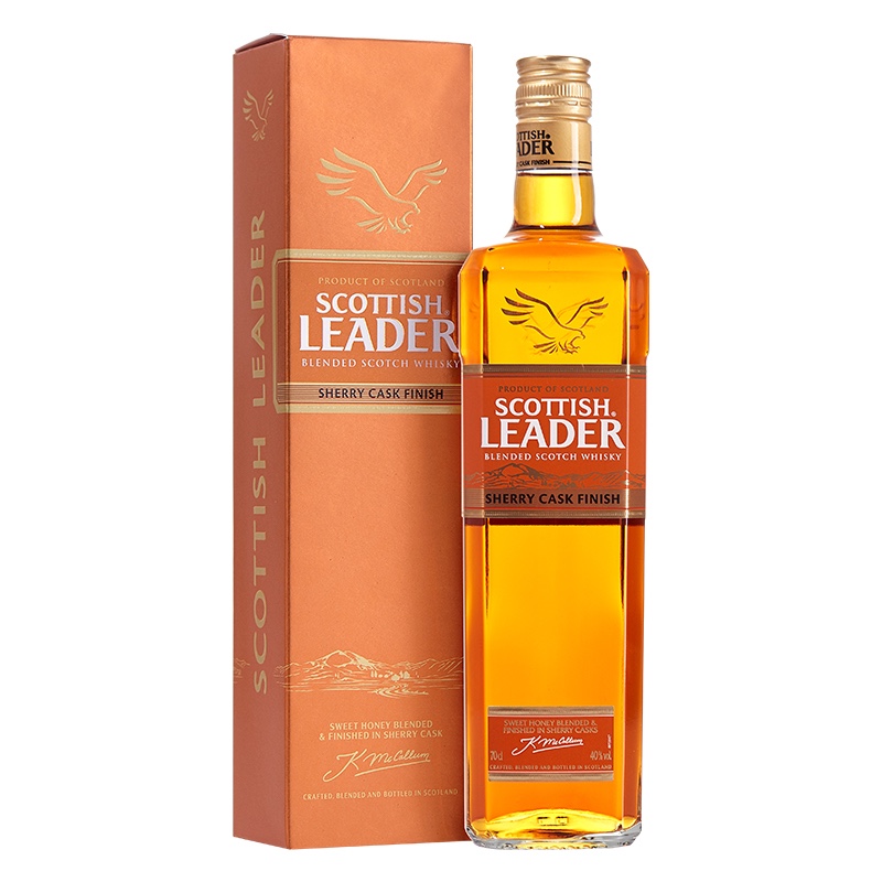 Scottish leader 苏格里德 雪莉桶 调和 苏格兰威士忌 40%vol 700ml 91.92元（需用券