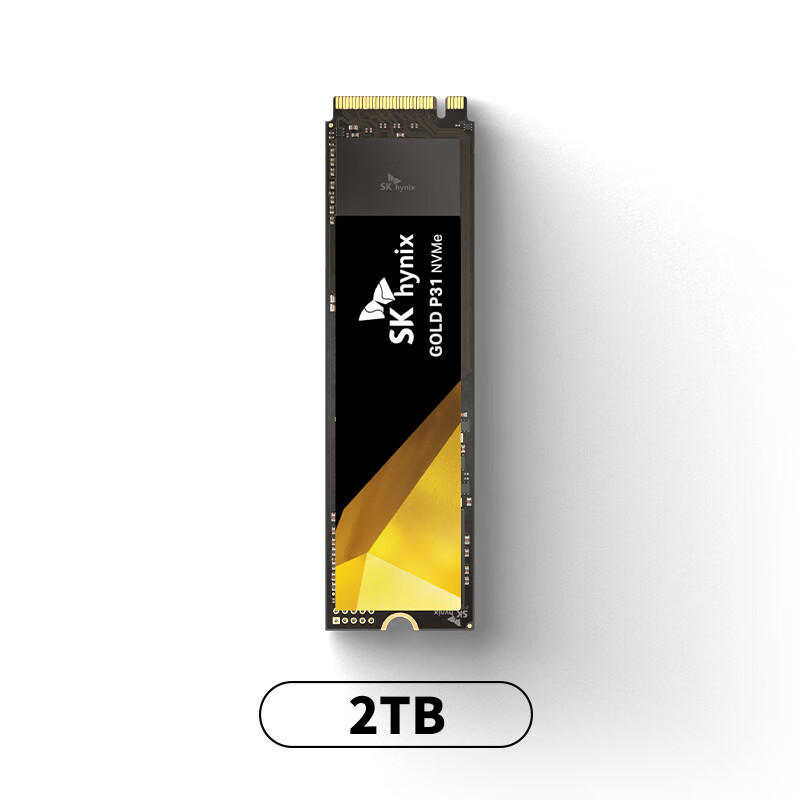 SK hynix 海力士 Gold P31 NVMe M.2 固态硬盘 2TB（PCI-E3.0） 777元（需凑单、共930.9元