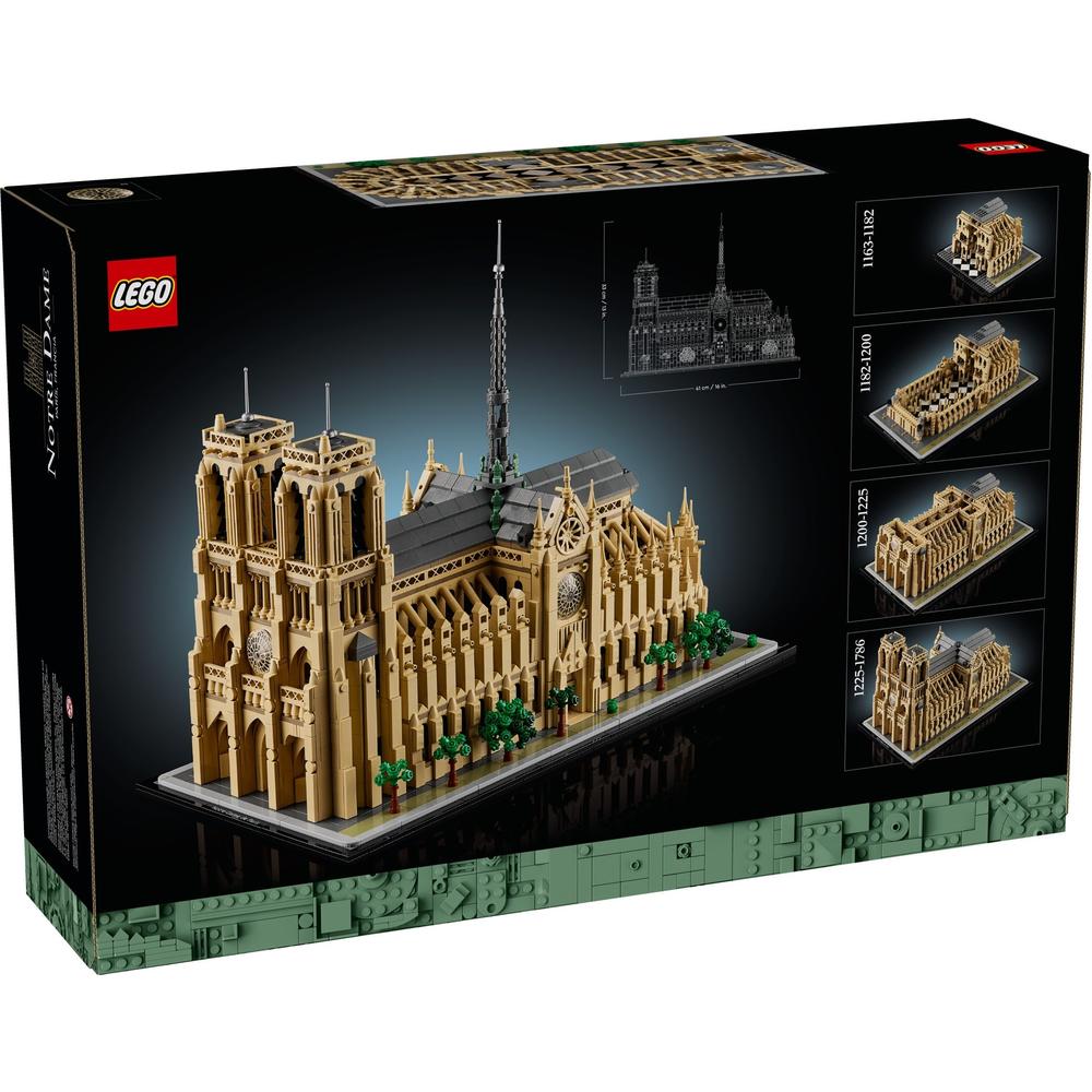 LEGO 乐高 Architecture建筑系列 21061 巴黎圣母院 1604.15元