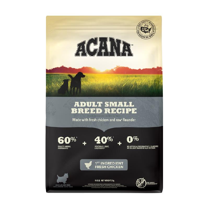 ACANA 爱肯拿 全价鸡肉小型犬成犬犬粮狗粮 2kg ￥150.55