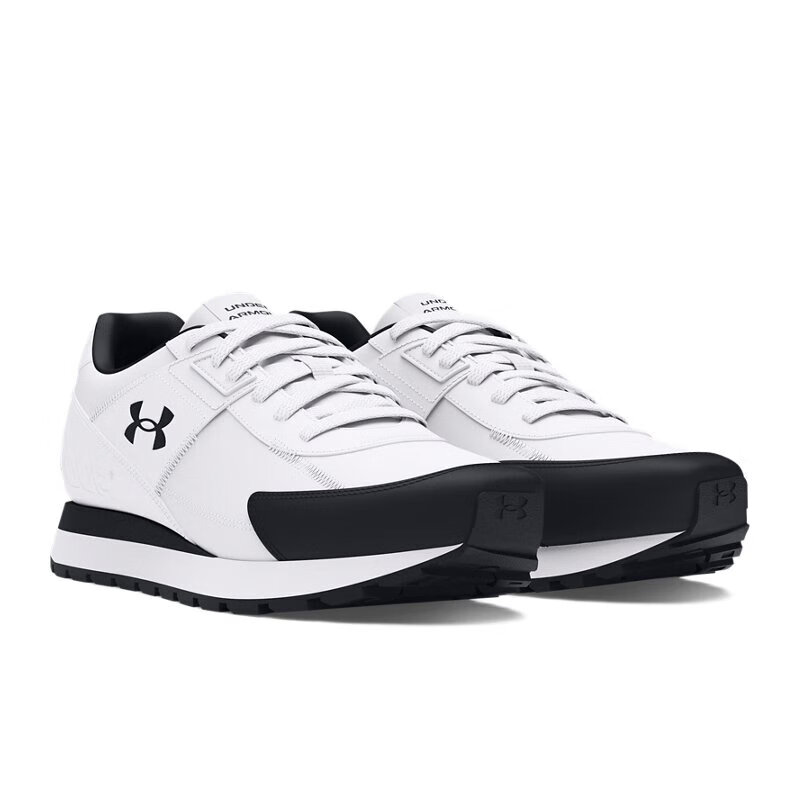 安德玛 UNDERARMOUR）秋冬Essential Runner男子运动休闲鞋3028408 白色104 42 245.01元（