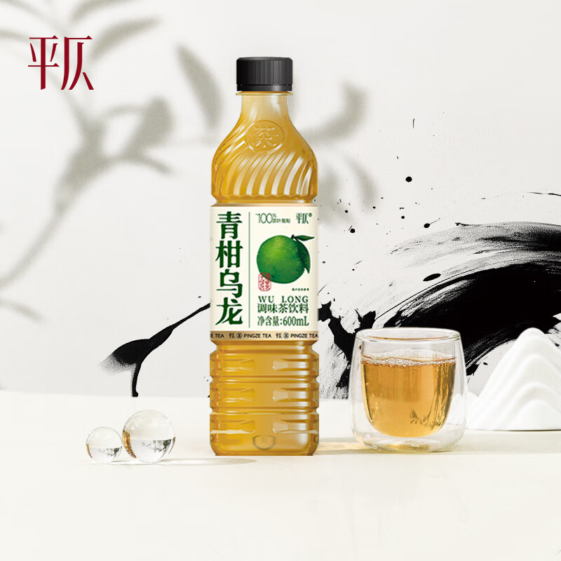 平仄 明月龙井茶饮料 600mL*4瓶 大瓶装 11.79元（需用券）