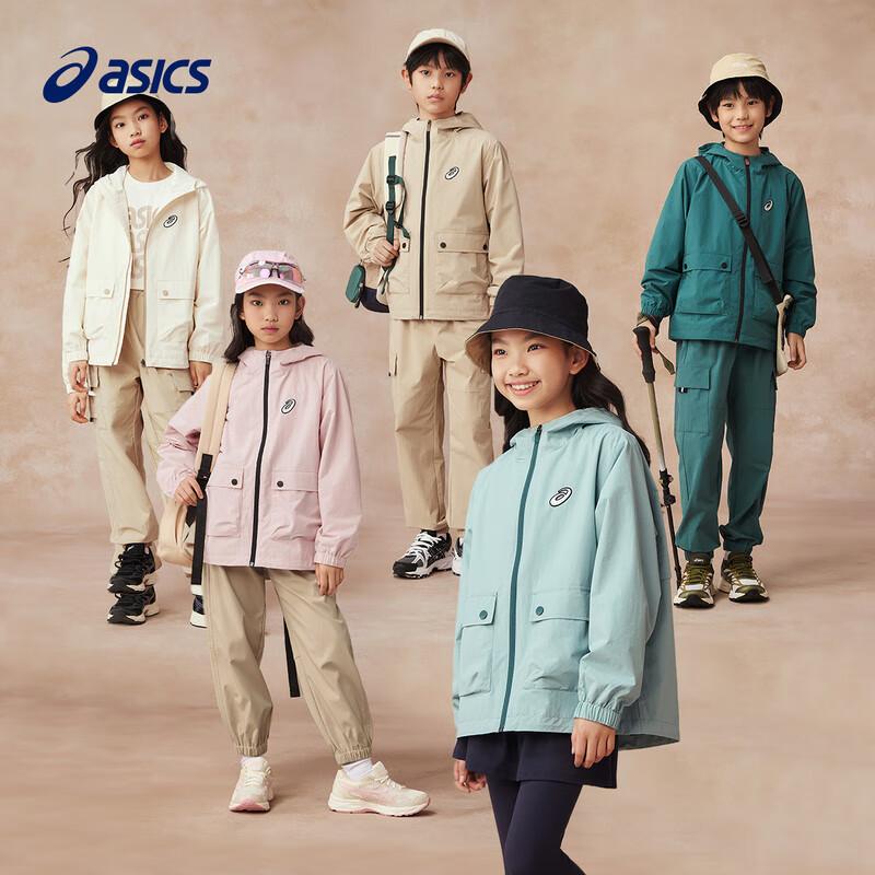 ASICS 亚瑟士 25年春季特氟龙三防冲锋衣 男女同款 174元