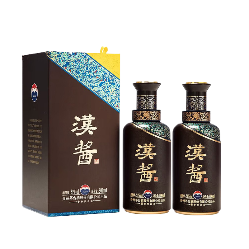 MOUTAI 茅台 汉酱 51%vol 酱香型白酒 500ml ￥481