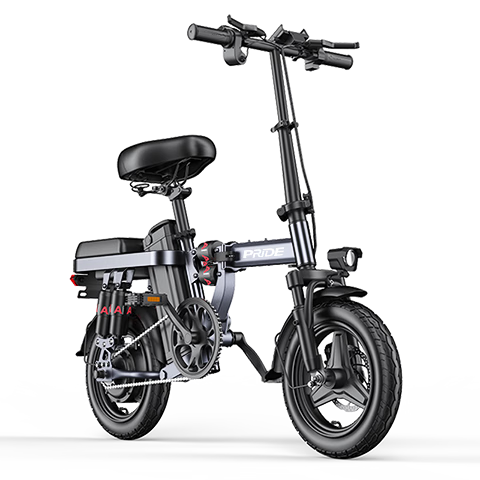 需首购：普莱德新国标折叠电动自行车超长续航代驾车锂电池助力成人电瓶