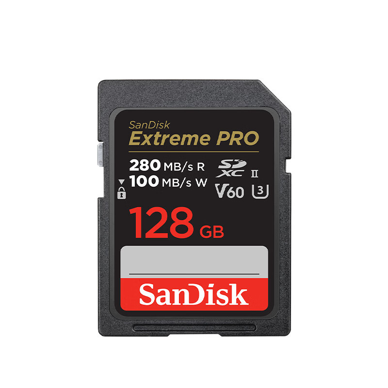 SanDisk Extreme PRO SD存储卡 128GB（UHS-II、V60、U3） 679元（需用券）