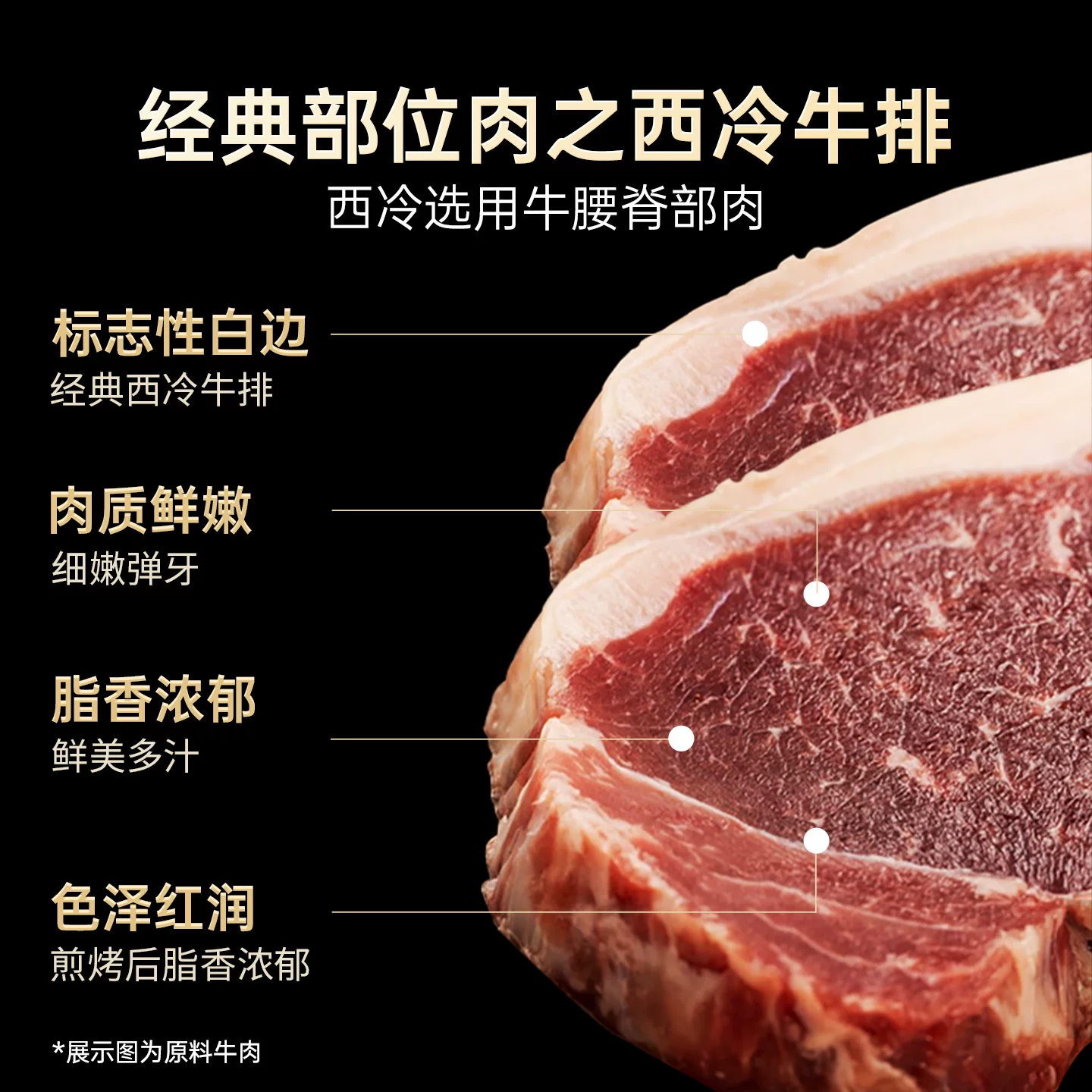 必胜优选 必胜客调理优选西冷牛排速食家庭儿童官方旗舰店牛肉牛扒 79.5元 - 86线报