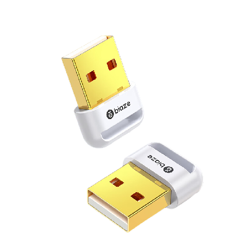 Biaze 毕亚兹 D27 USB-A蓝牙适配器 白色 9.9元