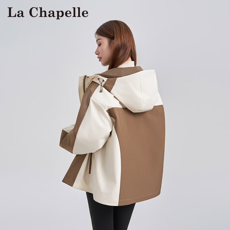 La Chapelle 羽绒服90绒女秋冬季2024年新款棕色 255.66元（需用券）