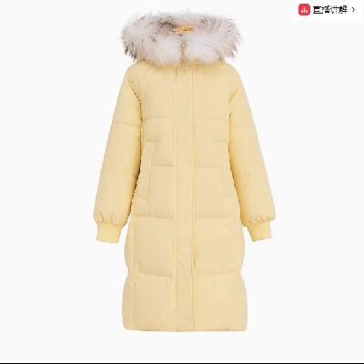 SNOWFLYING 雪中飞 女士中长款羽绒服 X10140762 103.86元 （需用券）