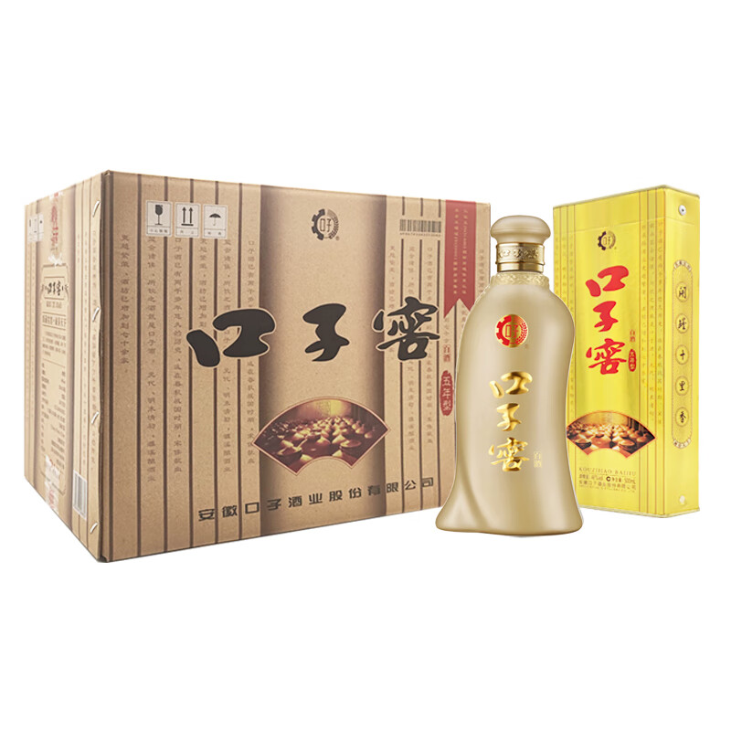 88VIP：口子窖 5年型46度兼香型白酒500ML*6瓶整箱 551.94元（需用券）