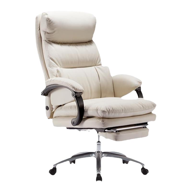 88VIP、国家补贴：网易严选 电脑真皮椅 奶咖白肤感皮 668.86元（需用券）