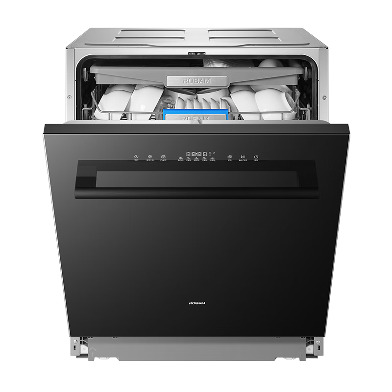 再降价、PLUS会员、概率券:Robam 老板 理想型系列洗碗机 17+1套三层嵌入 B66D 