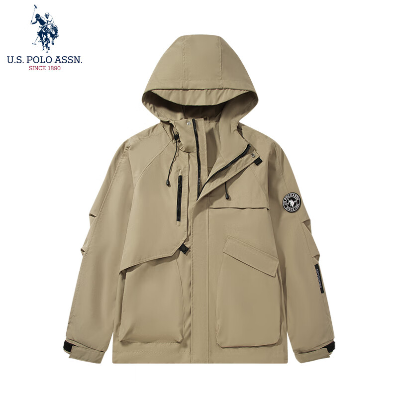 U.S. POLO ASSN. 美国马球协会 户外运动三防登山夹克冲锋衣 （多款任选） 99元