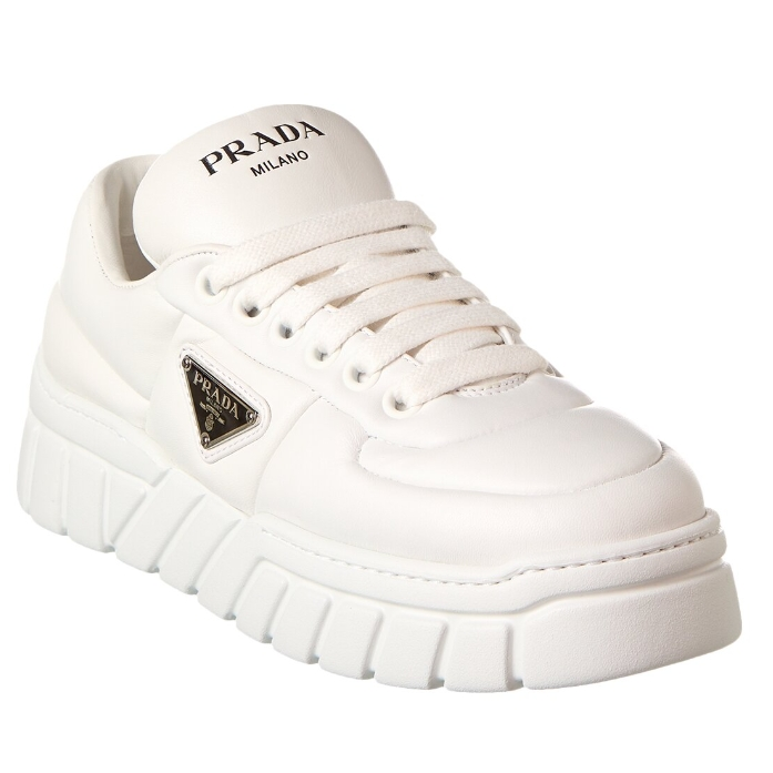 Prada 普拉达 Logo Padded 厚底运动鞋 7.5折 $899.99（约6458元）